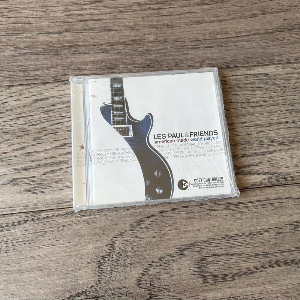 NWT Les Paul and friends cd